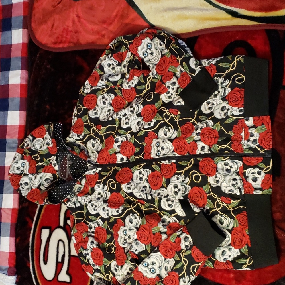 Custom zip up jacket. - Picture 2 of 6